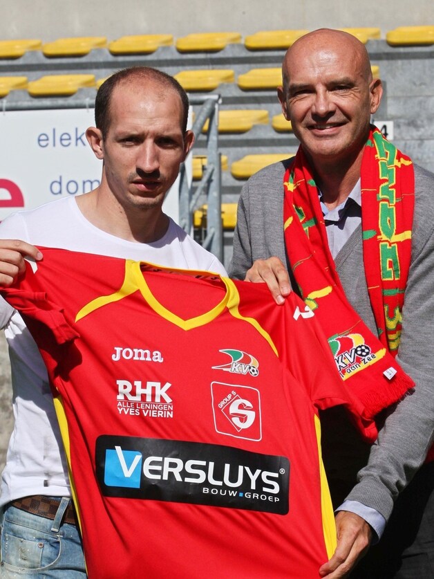 Berrier naast co-voorzitter Yves Lejaeghere.