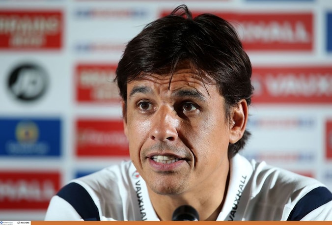 De onfortuinlijke Chris Coleman.