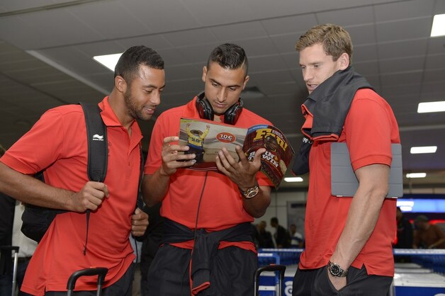 Spurs-collega's Dembélé, Chadli en Vertonghen bij de Rode Duivels.