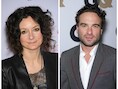 Sara Gilbert en Johnny Galecki.
