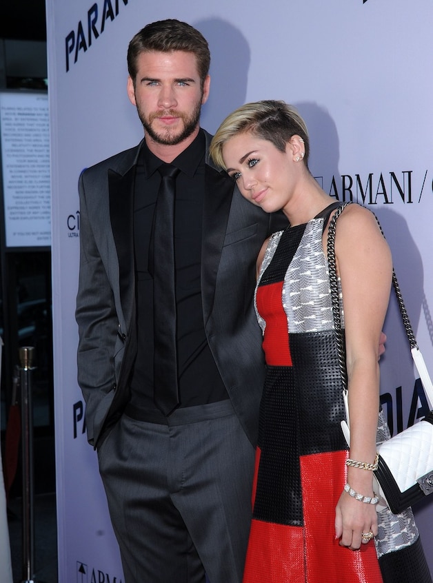 Het laatste officiële uitje van Miley en Liam.