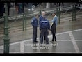 Zelfs de politie kwam even langs om te checken of alles in orde was met Stromae.