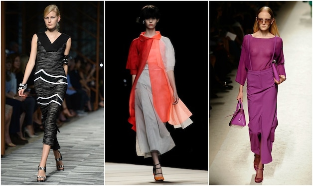 Ontwerpen van Missoni, Fendi en Max Mara.