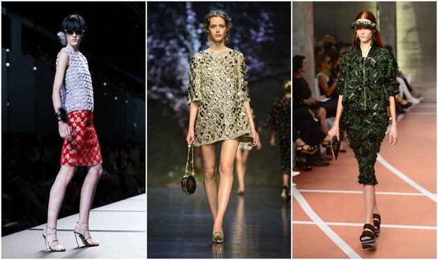 Ontwerpen van Fendi, Dolce & Gabbana en Marni.