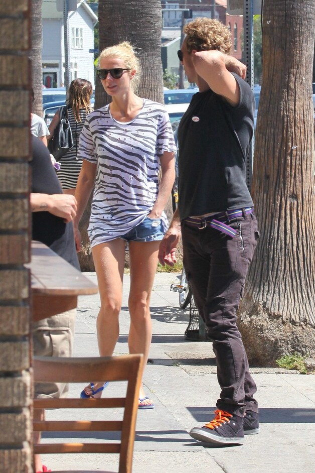 Gwyneth en Chris.