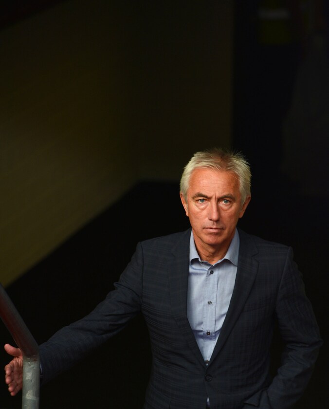 Bert van Marwijk oogst lof in Hamburg.