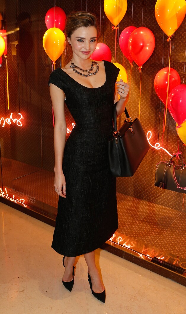 Miranda op de première van Mademoiselle C.