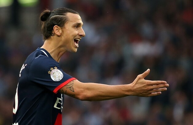 Zlatan Ibrahimovic.