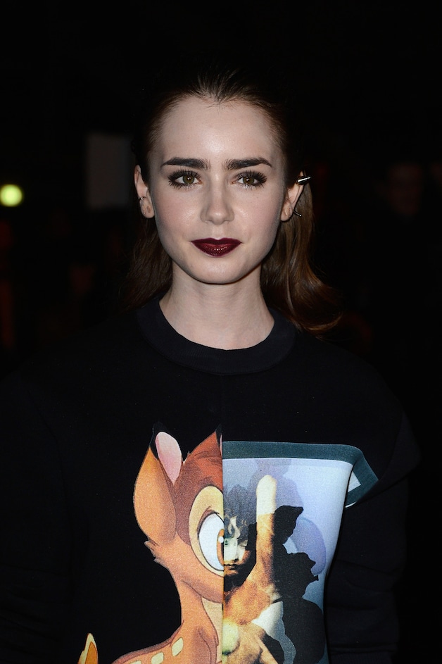 Lily Collins.