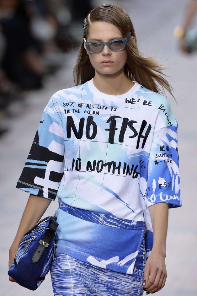 Een slogan bij Kenzo.