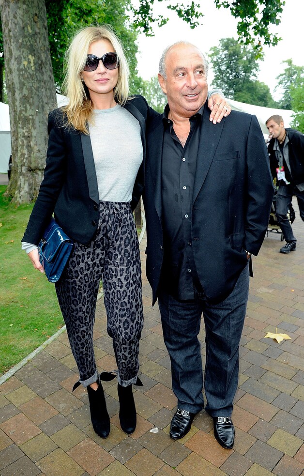 Kate Moss en Phillip Green.