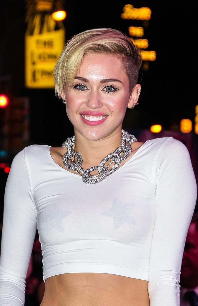 Zangeres Miley Cyrus.