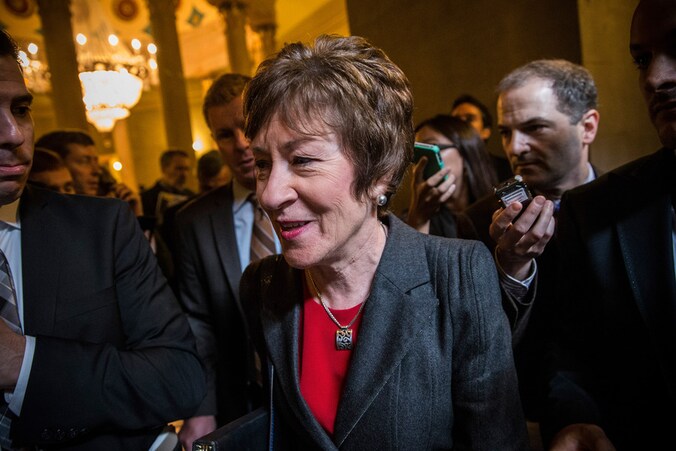 Susan Collins, de vrouw die het comité oprichtte.