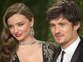Miranda Kerr en Orlando Bloom.