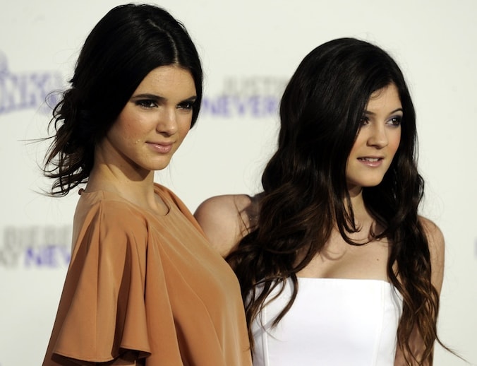 Kendall Jenner met haar zus Kylie.