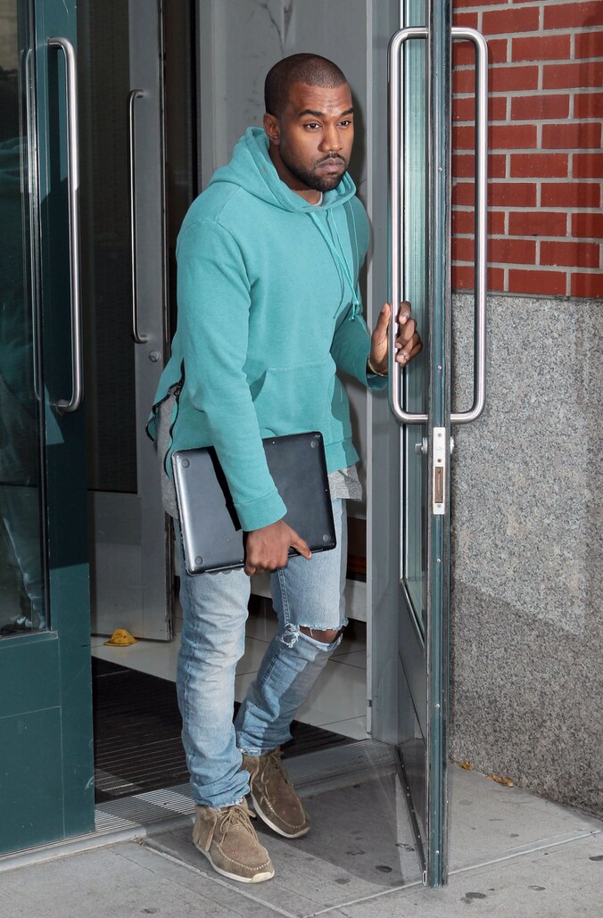 Rapper Kanye West.