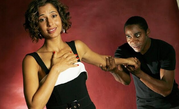 Camila Pitanga en Lazaro Ramos