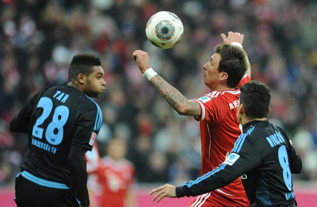 Mandzukic zette Bayern op 1-0.