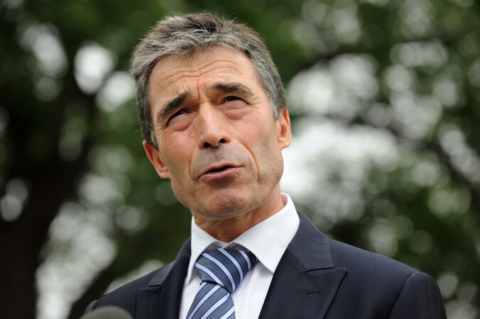 NAVO-chef Anders Fogh Rasmussen.