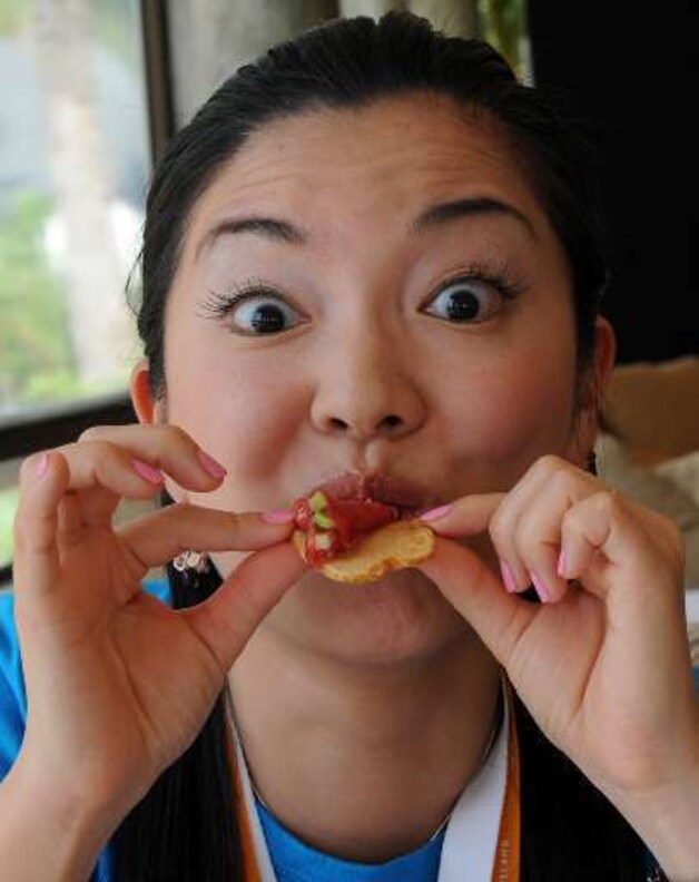 De Japanse Mieko Kobayashi haalde het niet.