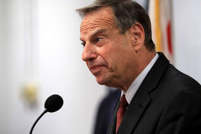 De burgmeester van San Diego, Bob Filner.