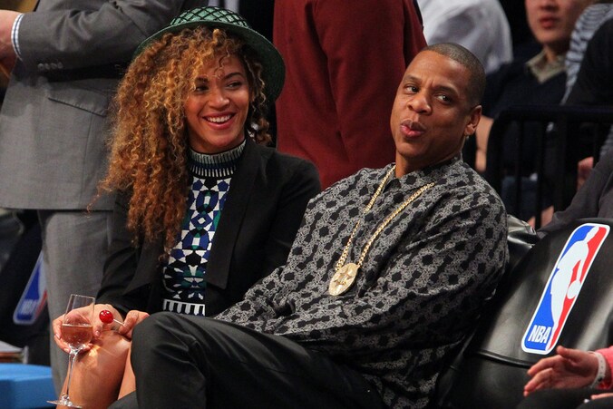 Jay-Z en Beyoncé.