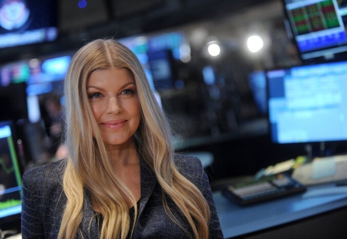 De Amerikaanse zangeres Fergie.