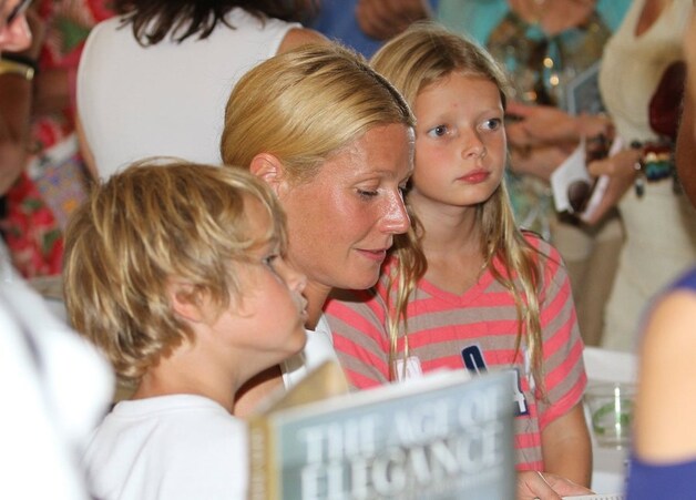 Gwyneth Paltrow bij de voorstelling van haar laatste boek.