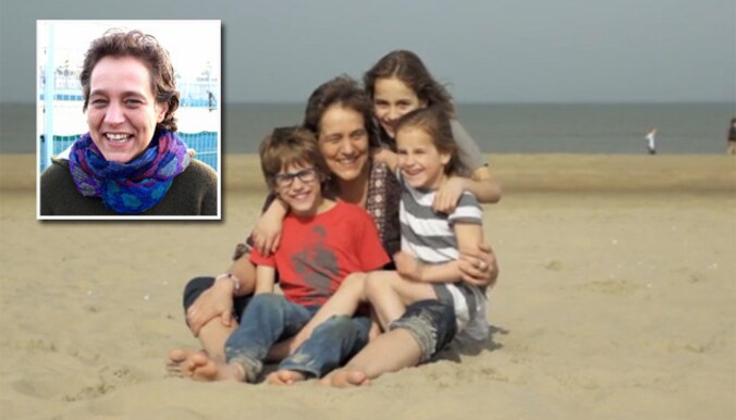De kinderen, Jasper (9), Suzette (5) en Martijn (11) hopen dat hun moeder nog lang bij hen mag blijven.