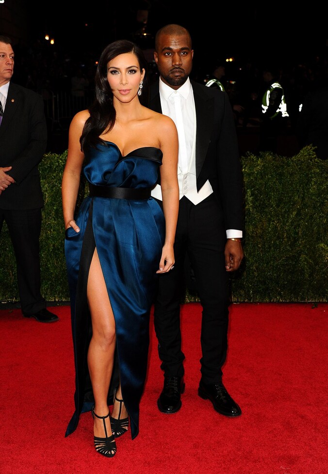 Kim Kardashian en Kanye West
