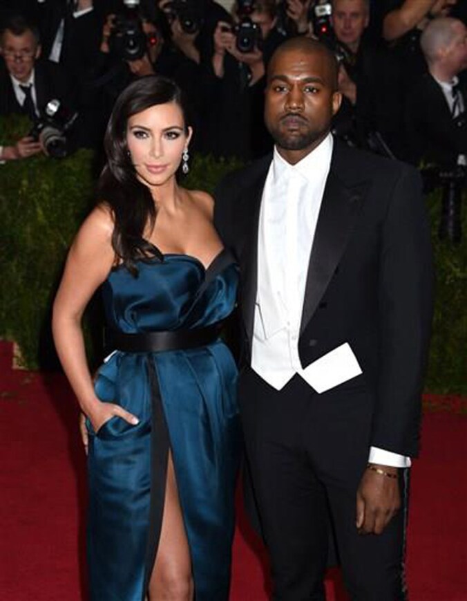 Kim Kardashian en Kanye West