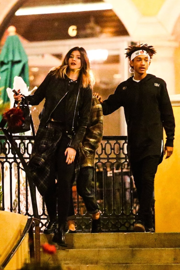Kylie Jenner en Jaden Smith werden samen gespot in een sushirestaurant.