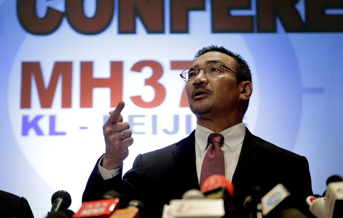 De Maleisische minister van Transport Hishamuddin Hussein.