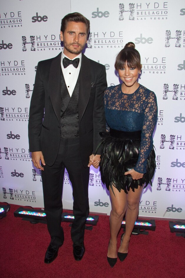 Kourtney Kardashian en Scott Disick.