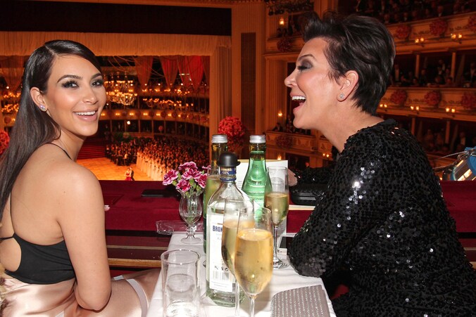 Kim Kardashian en Kris Jenner.