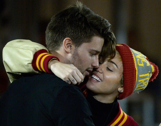Miley Cyrus en Patrick Schwarzenegger