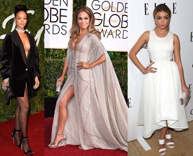 Rihanna, Jennifer Lopez en Sarah Hyland zijn alvast mee met deze trend.