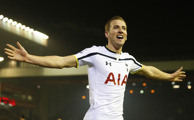 Kane scoorde dit seizoen al dertien keer in de Premier League.