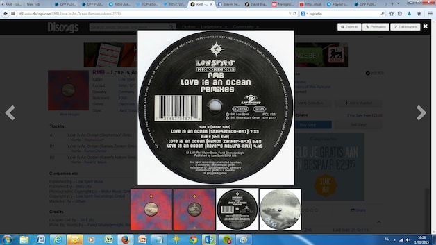 Remixes 洋楽 RMB Ocean Love 1995 is an