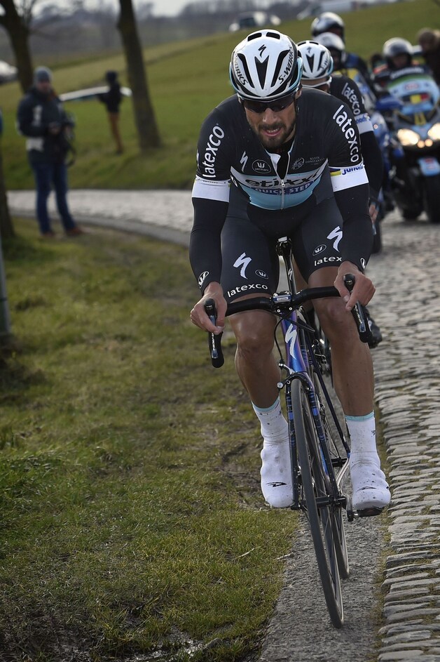 Tom Boonen tijdens de Omloop
