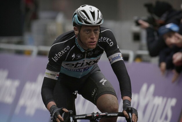 Niki Terpstra tijdens Gent-Wevelgem