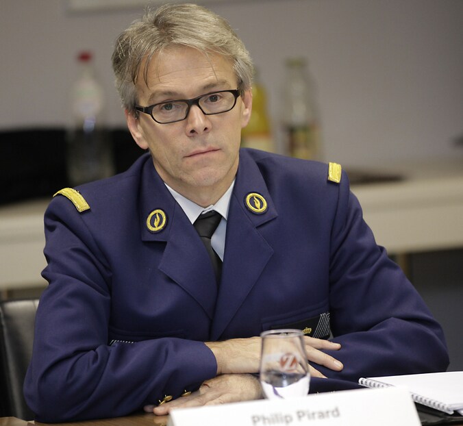 Korpschef Philip Pirard