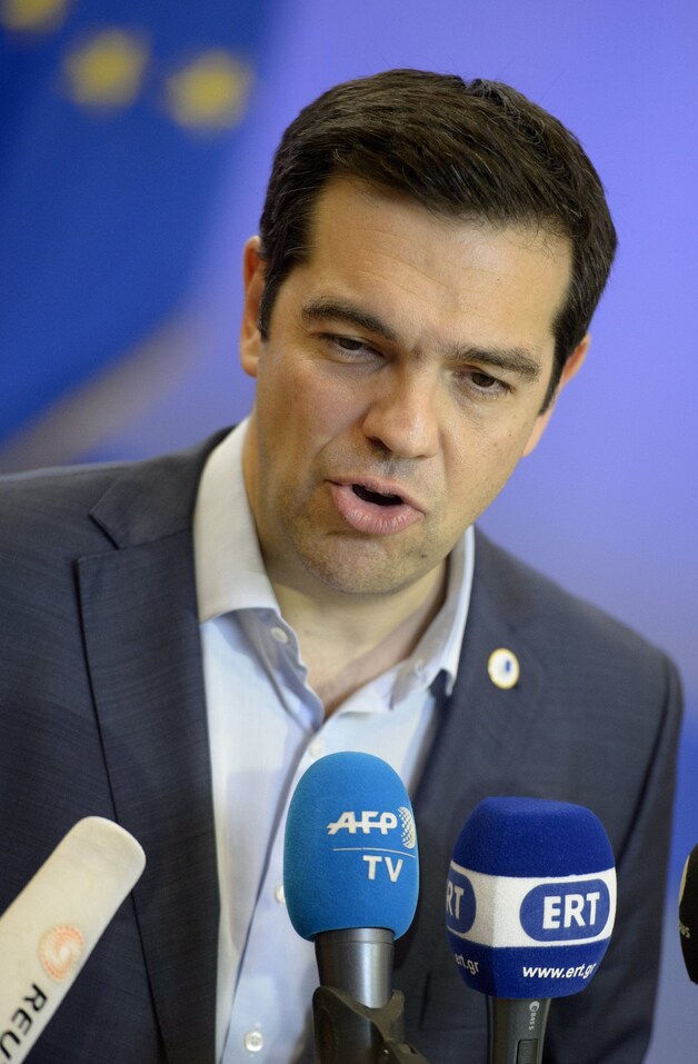 De Griekse premier Alexis Tsipras