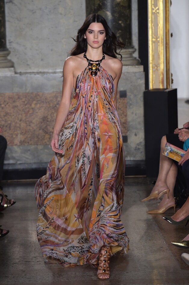 Modeshow van Emilio Pucci