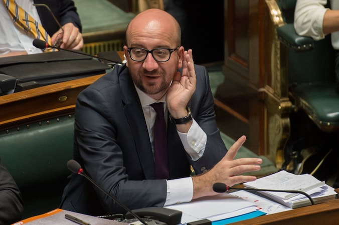 Premier Charles Michel (MR).