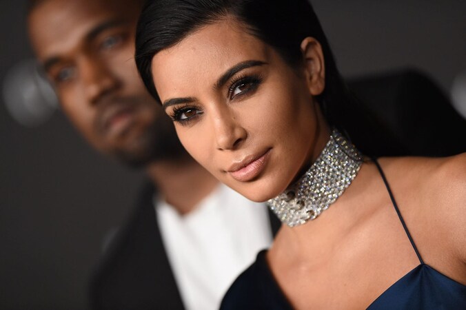 Kim Kardashian en Kany West.