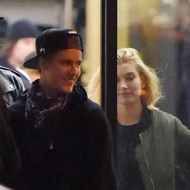 Justin Bieber en Hailey Baldwin samen in New York.