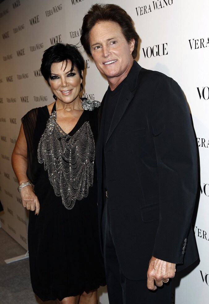 Kris en Bruce Jenner in betere tijden.