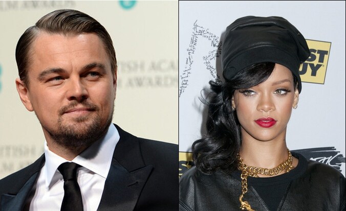 Leonardo Dicaprio en Rihanna.
