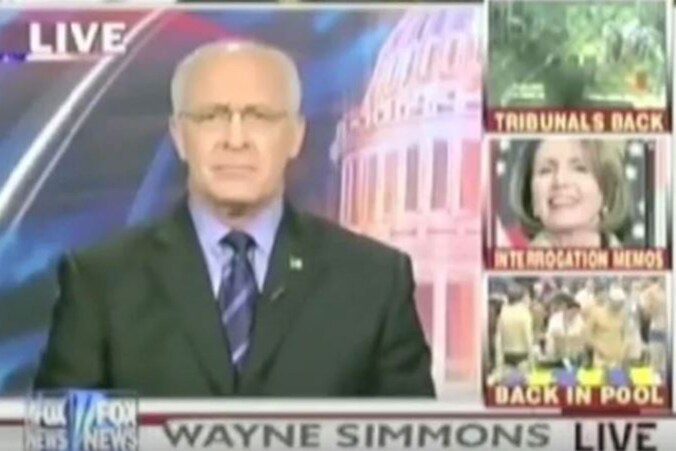 Wayne Simmons op Fox News in 2009